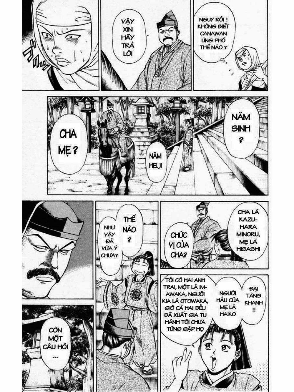 Truyện Tranh Thiếu Niên Vương - Shana Oh Yoshitsune trang 6