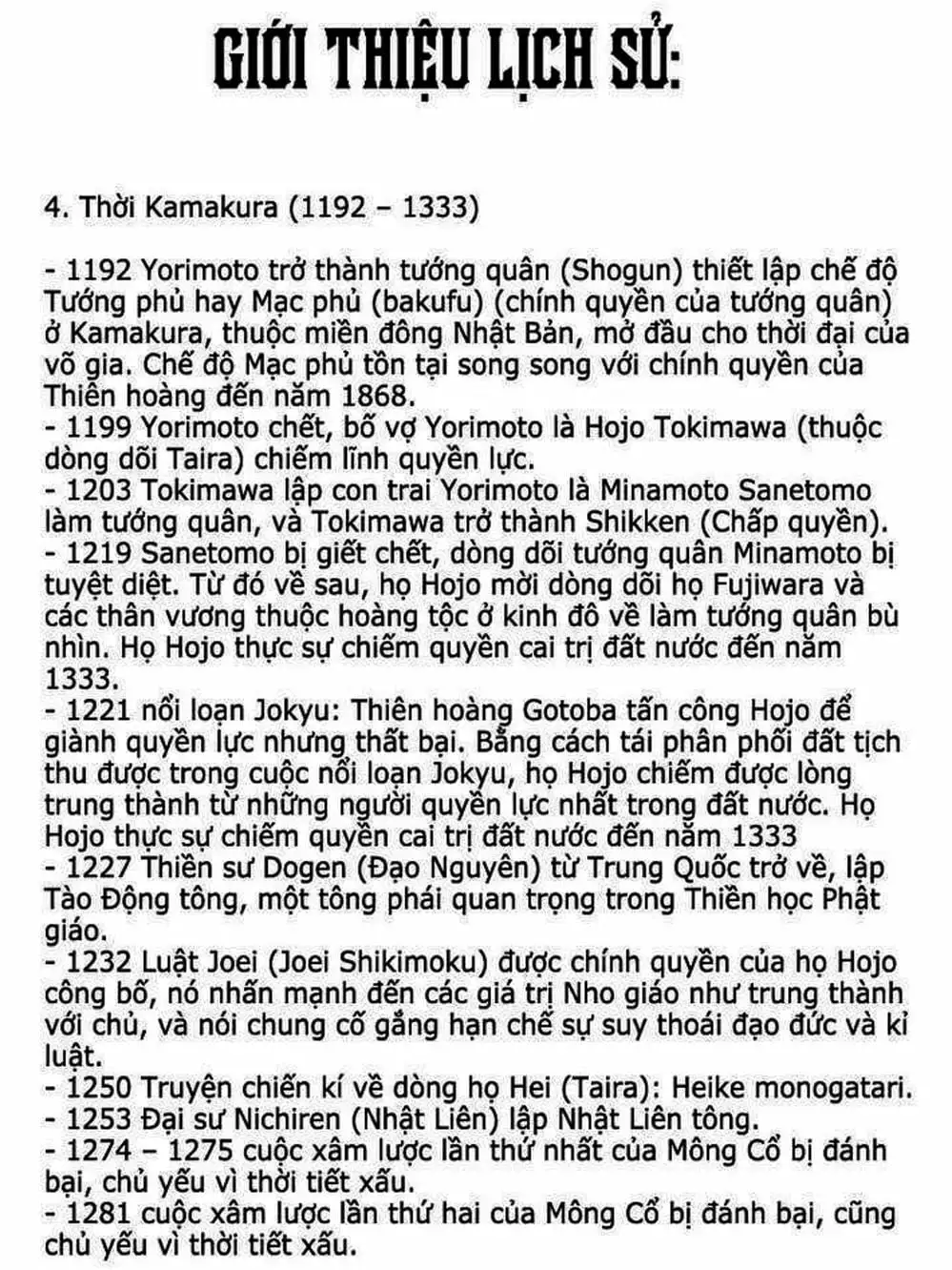 Truyện Tranh Thiếu Niên Vương - Shana Oh Yoshitsune trang 6