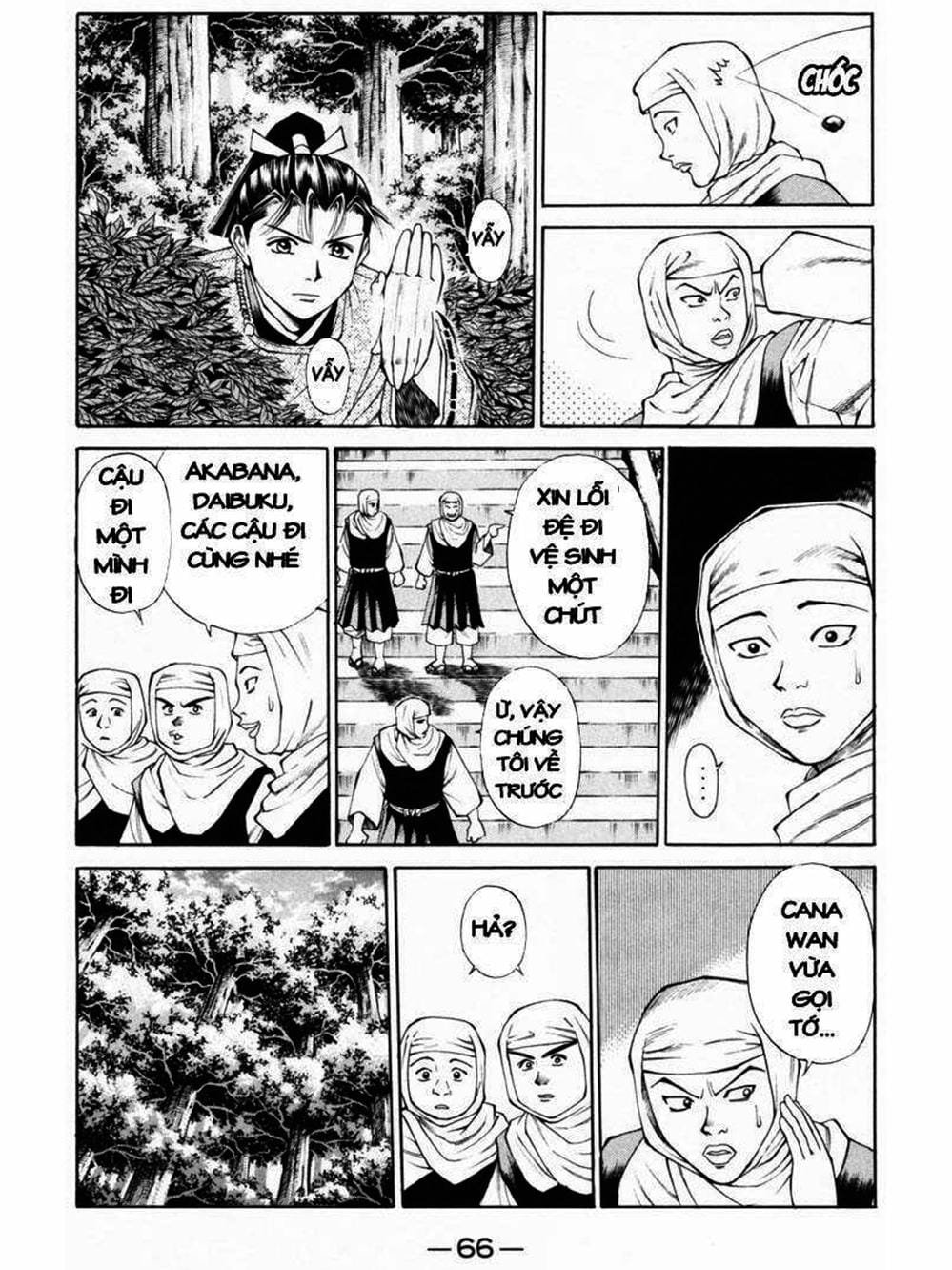 Truyện Tranh Thiếu Niên Vương - Shana Oh Yoshitsune trang 6