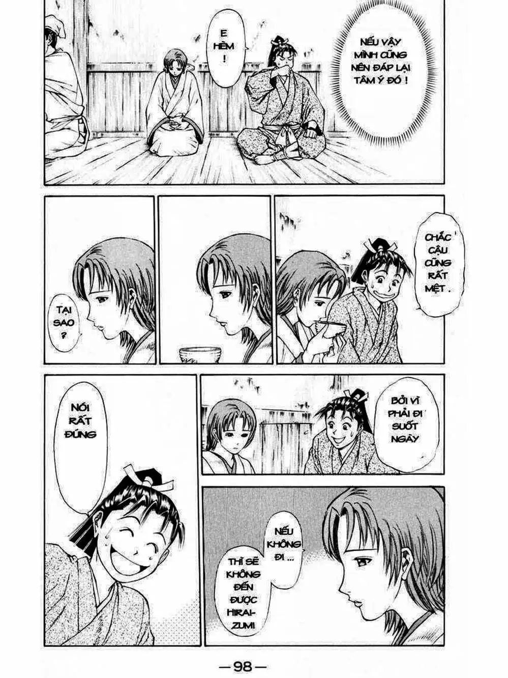 Truyện Tranh Thiếu Niên Vương - Shana Oh Yoshitsune trang 6