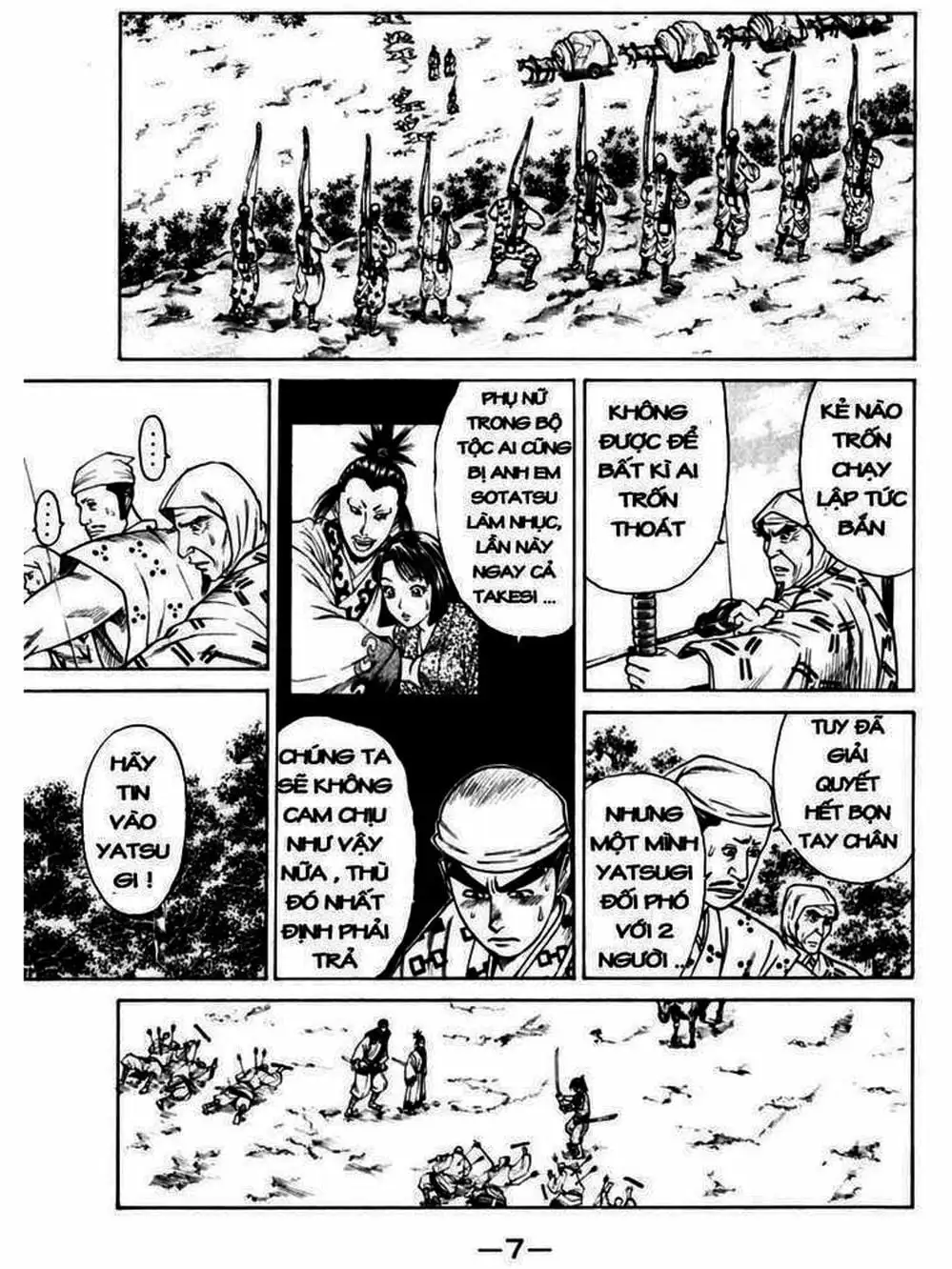 Truyện Tranh Thiếu Niên Vương - Shana Oh Yoshitsune trang 6