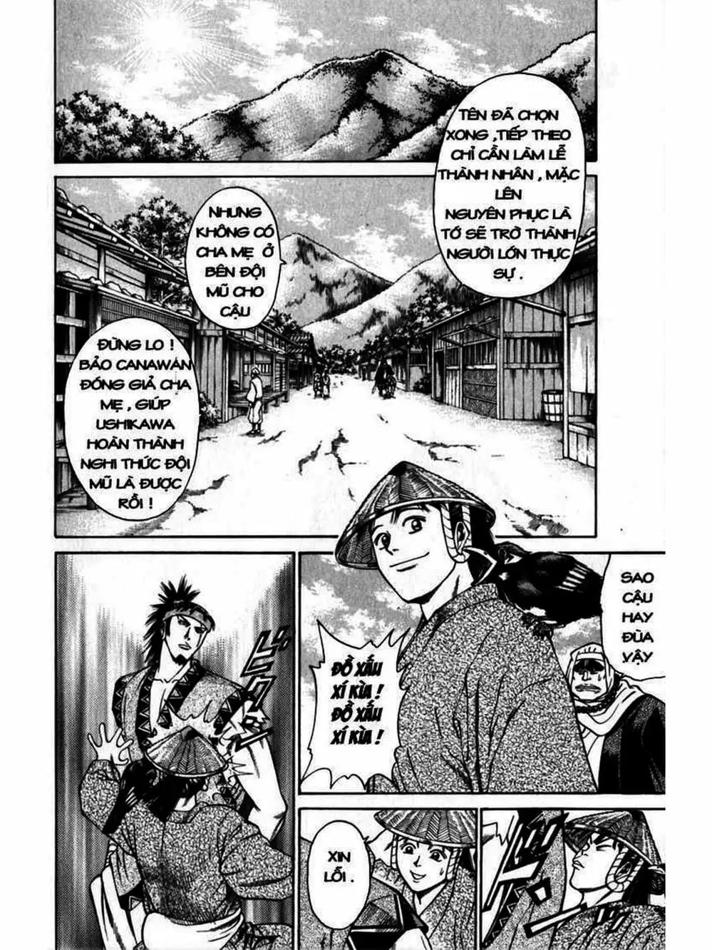 Truyện Tranh Thiếu Niên Vương - Shana Oh Yoshitsune trang 6