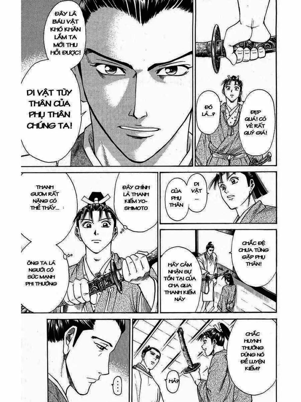 Truyện Tranh Thiếu Niên Vương - Shana Oh Yoshitsune trang 6