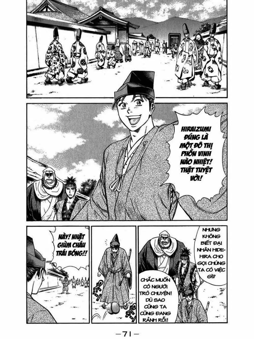 Truyện Tranh Thiếu Niên Vương - Shana Oh Yoshitsune trang 6