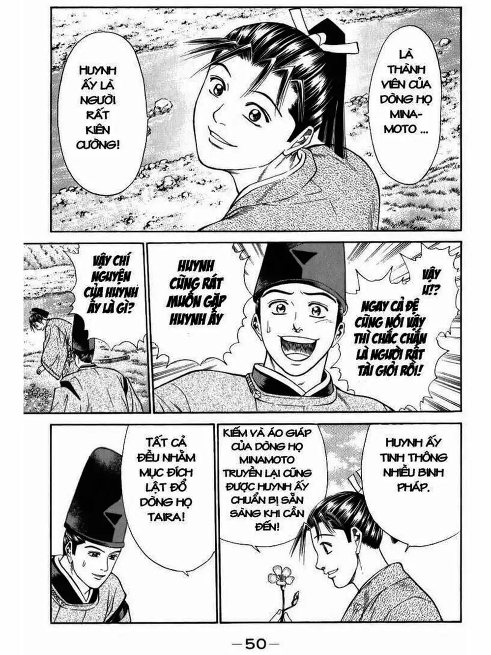 Truyện Tranh Thiếu Niên Vương - Shana Oh Yoshitsune trang 6