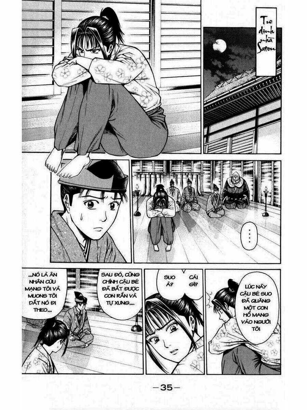 Truyện Tranh Thiếu Niên Vương - Shana Oh Yoshitsune trang 6