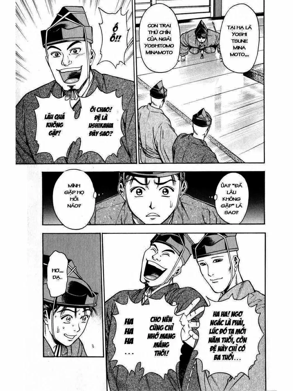 Truyện Tranh Thiếu Niên Vương - Shana Oh Yoshitsune trang 6