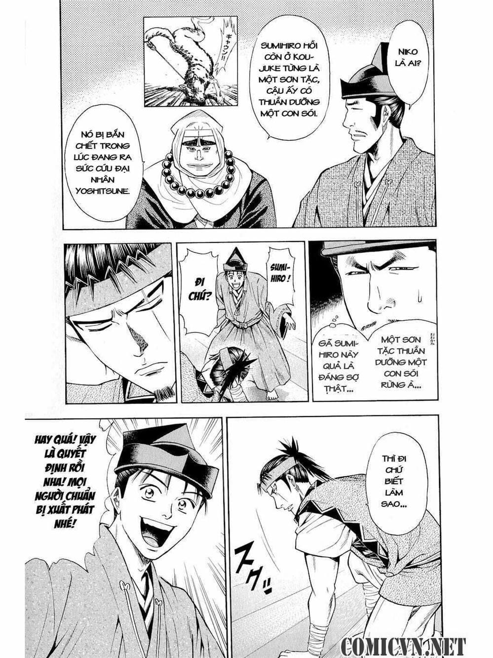Truyện Tranh Thiếu Niên Vương - Shana Oh Yoshitsune trang 6
