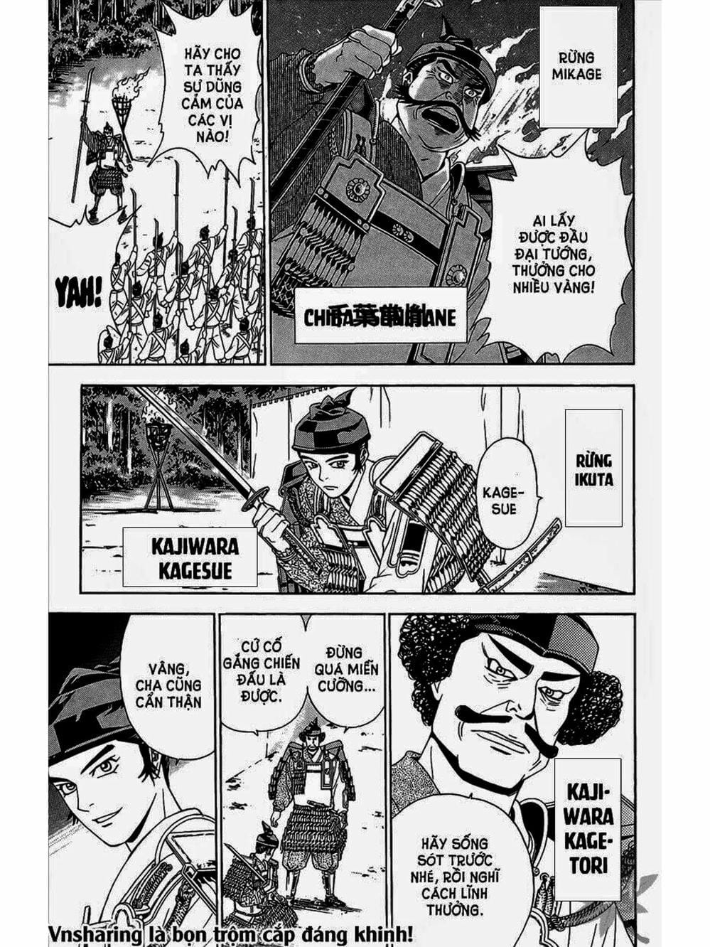 Truyện Tranh Thiếu Niên Vương - Shana Oh Yoshitsune trang 6