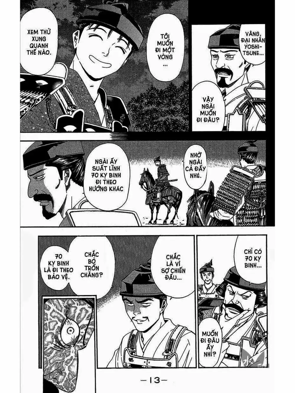 Truyện Tranh Thiếu Niên Vương - Shana Oh Yoshitsune trang 6