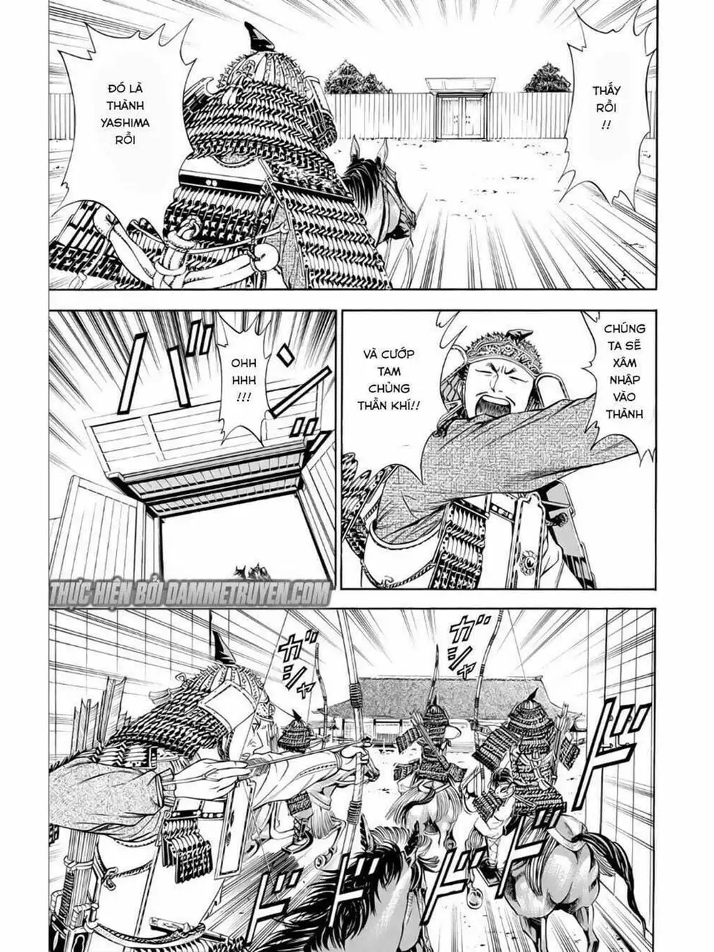 Truyện Tranh Thiếu Niên Vương - Shana Oh Yoshitsune trang 6