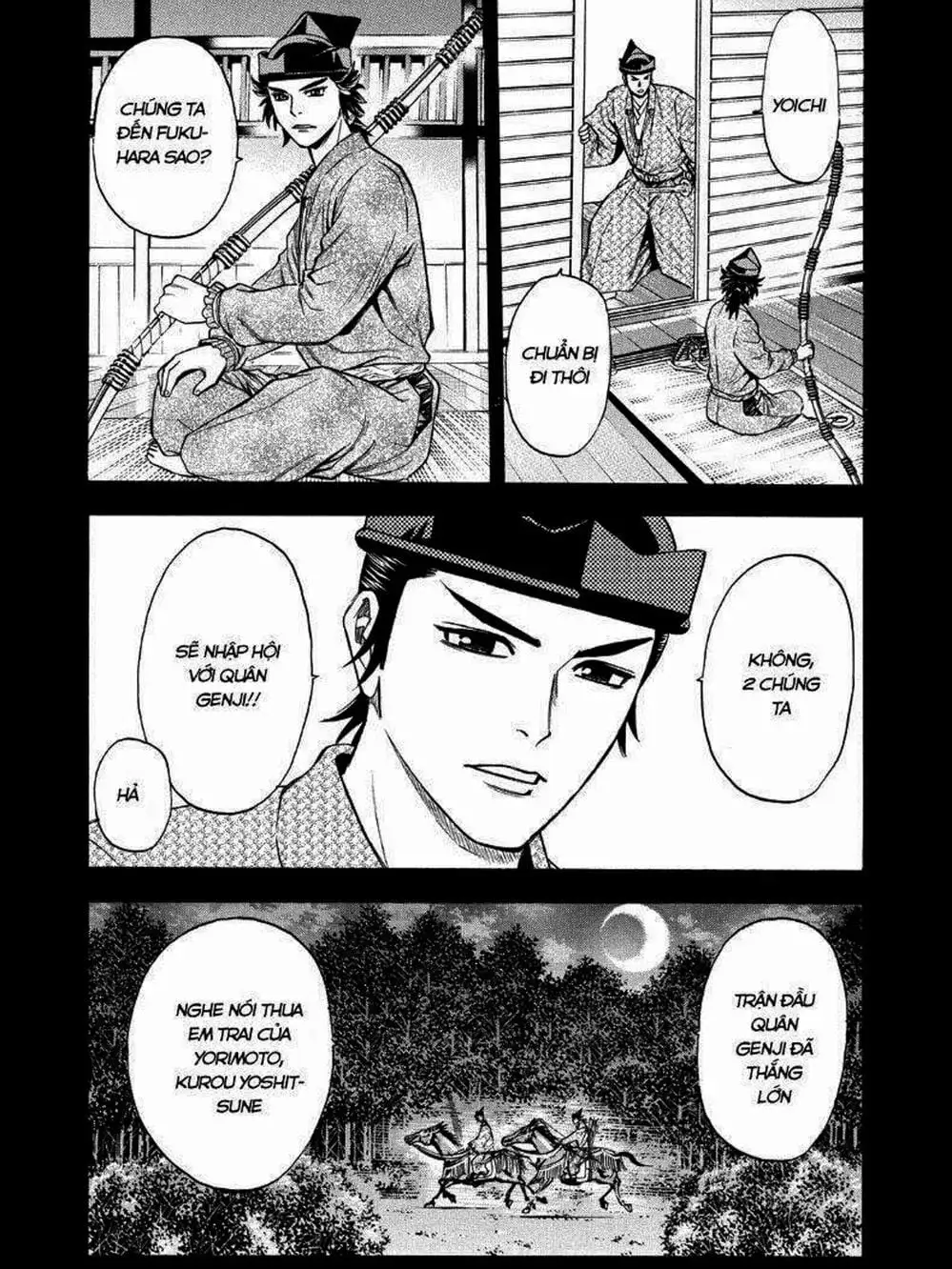 Truyện Tranh Thiếu Niên Vương - Shana Oh Yoshitsune trang 6