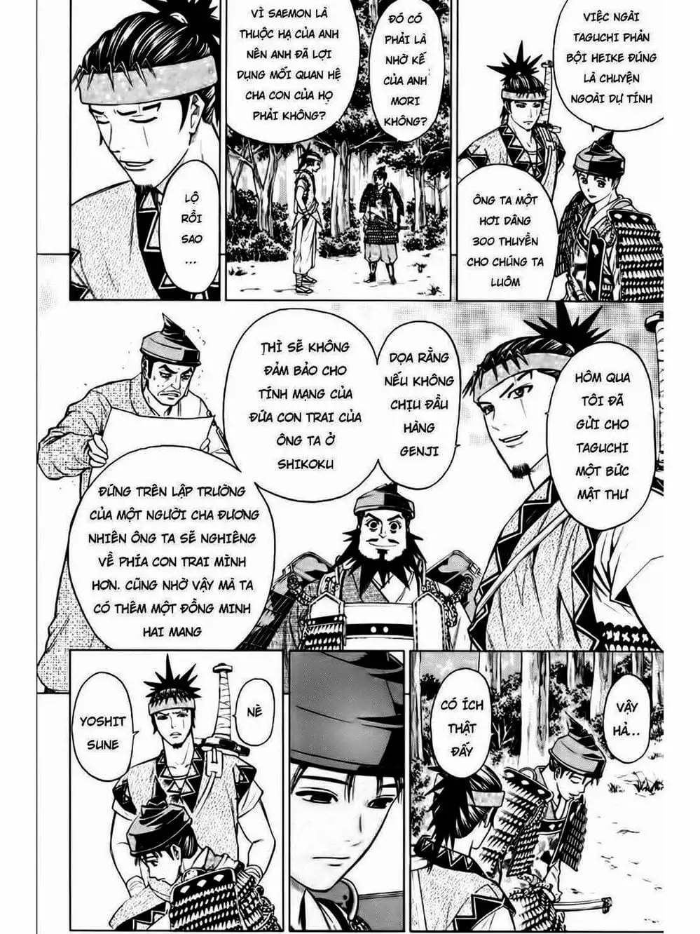 Truyện Tranh Thiếu Niên Vương - Shana Oh Yoshitsune trang 6