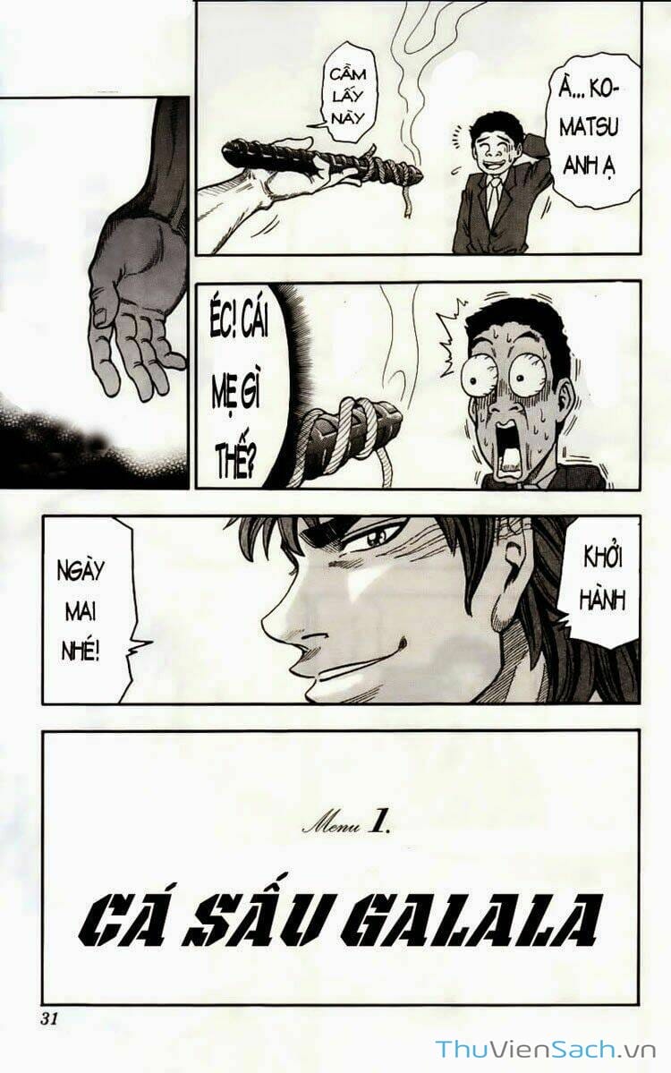 Truyện Tranh Thợ Săn Ẩm Thực - Toriko trang 5