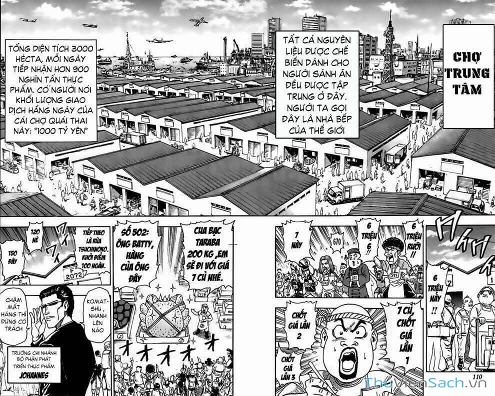 Truyện Tranh Thợ Săn Ẩm Thực - Toriko trang 106