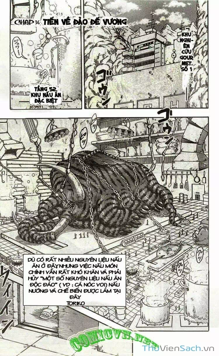 Truyện Tranh Thợ Săn Ẩm Thực - Toriko trang 5
