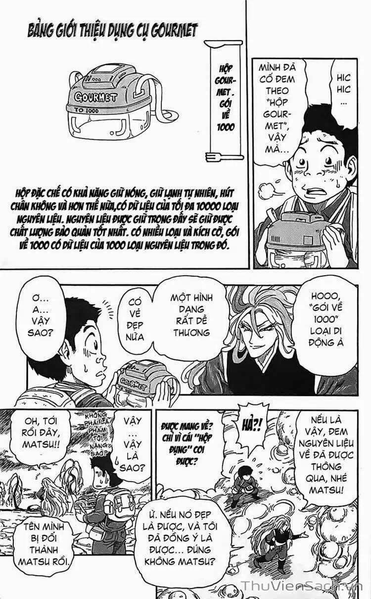 Truyện Tranh Thợ Săn Ẩm Thực - Toriko trang 5