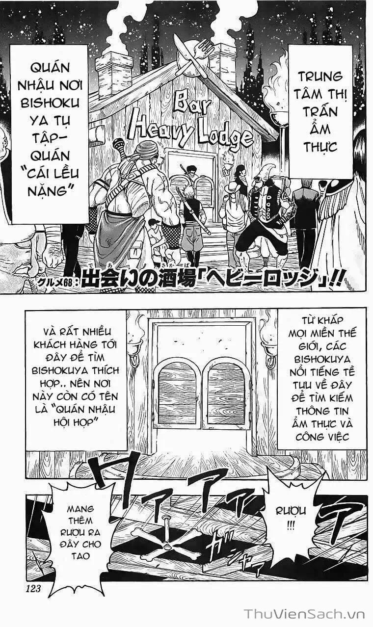 Truyện Tranh Thợ Săn Ẩm Thực - Toriko trang 5