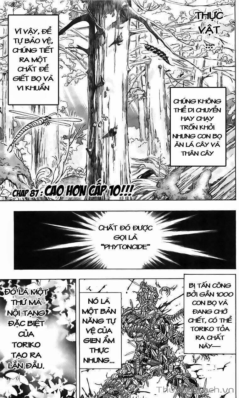 Truyện Tranh Thợ Săn Ẩm Thực - Toriko trang 5