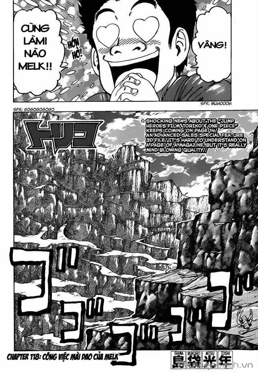 Truyện Tranh Thợ Săn Ẩm Thực - Toriko trang 5