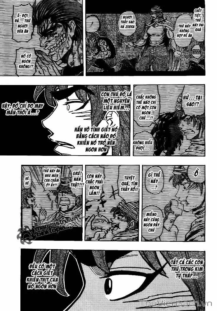 Truyện Tranh Thợ Săn Ẩm Thực - Toriko trang 5