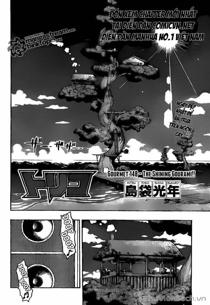 Truyện Tranh Thợ Săn Ẩm Thực - Toriko trang 5