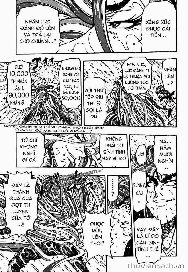 Truyện Tranh Thợ Săn Ẩm Thực - Toriko trang 5