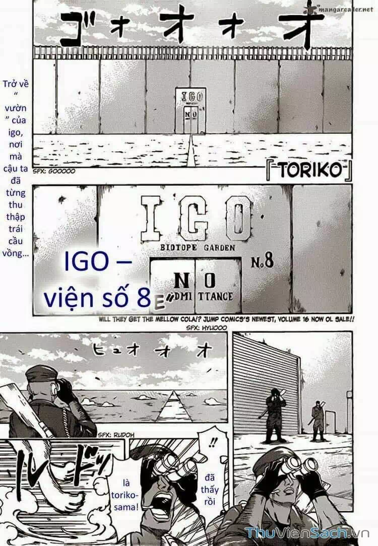 Truyện Tranh Thợ Săn Ẩm Thực - Toriko trang 5