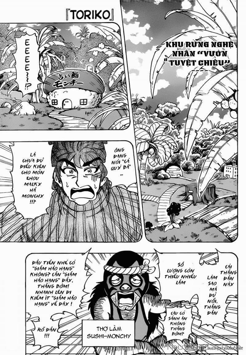 Truyện Tranh Thợ Săn Ẩm Thực - Toriko trang 5