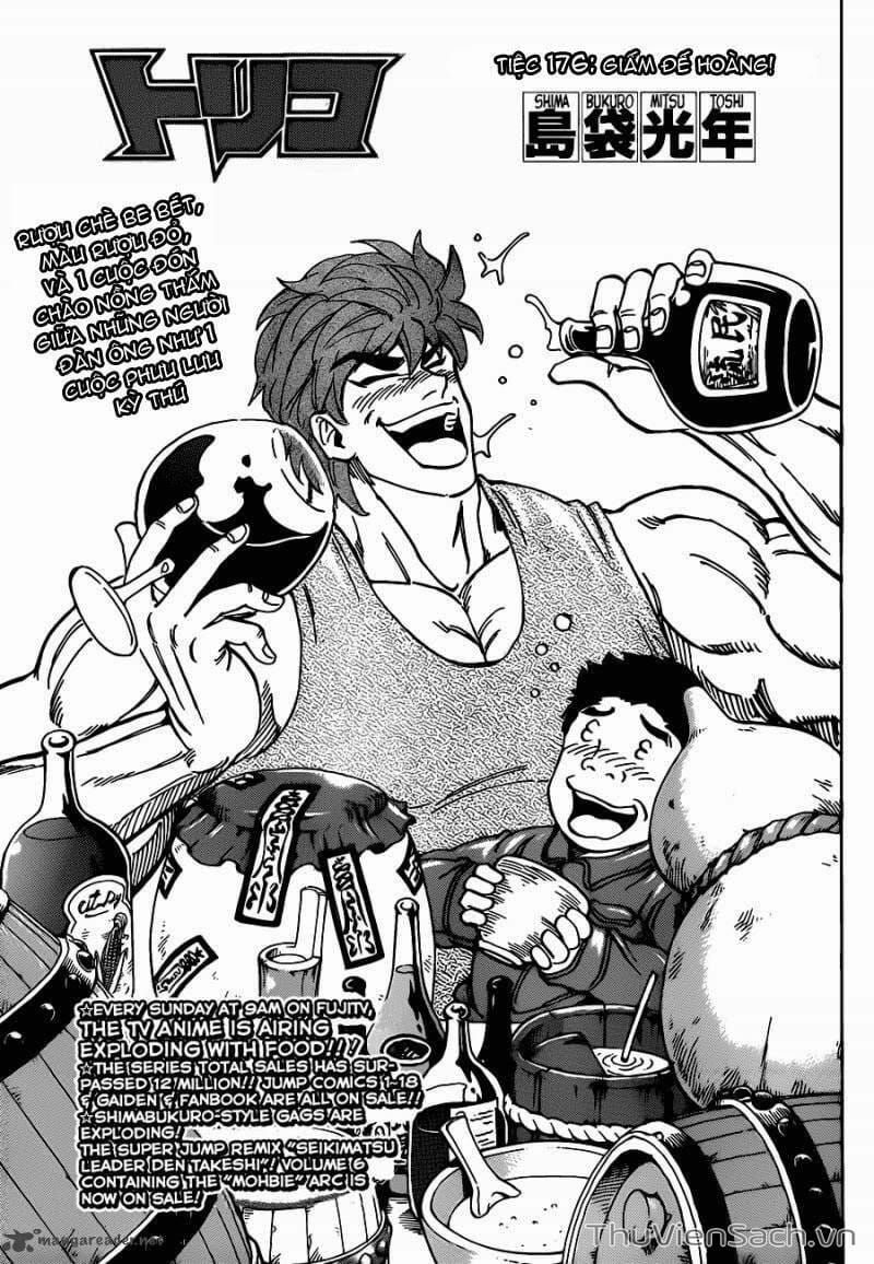 Truyện Tranh Thợ Săn Ẩm Thực - Toriko trang 5