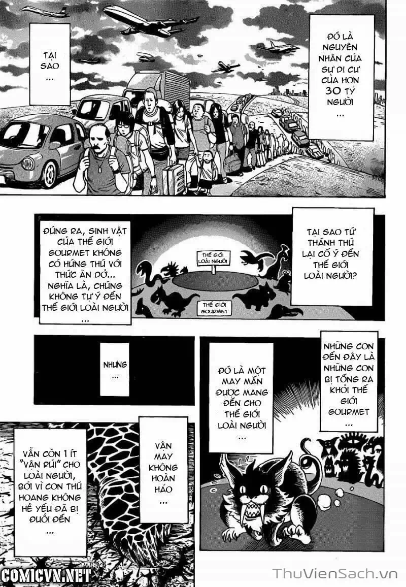 Truyện Tranh Thợ Săn Ẩm Thực - Toriko trang 5