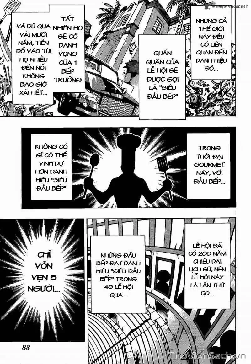 Truyện Tranh Thợ Săn Ẩm Thực - Toriko trang 5