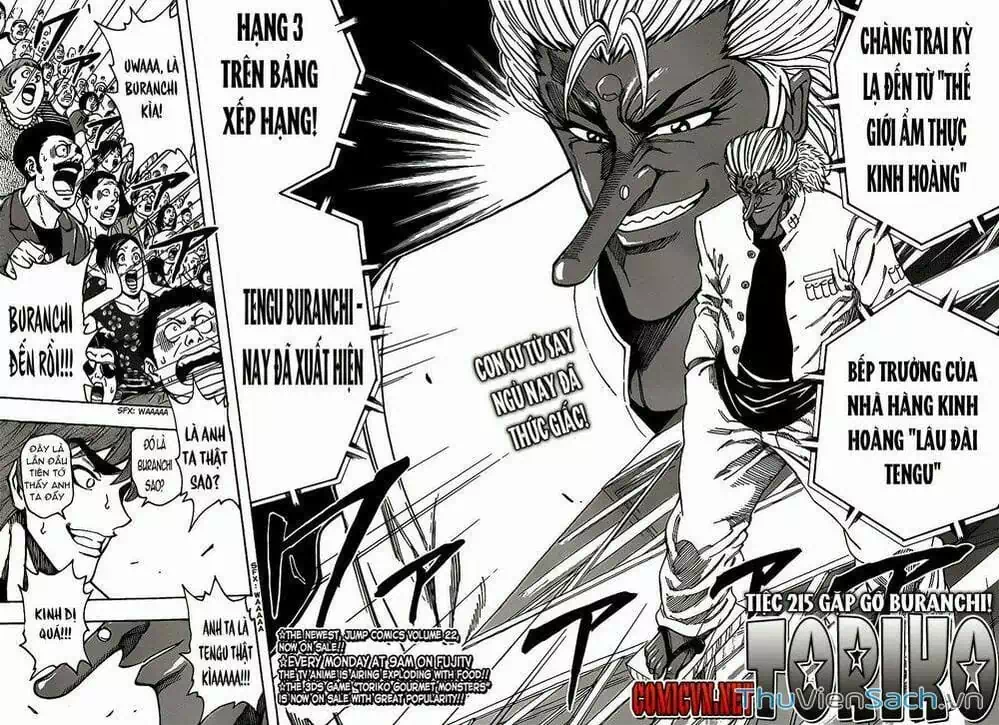 Truyện Tranh Thợ Săn Ẩm Thực - Toriko trang 5