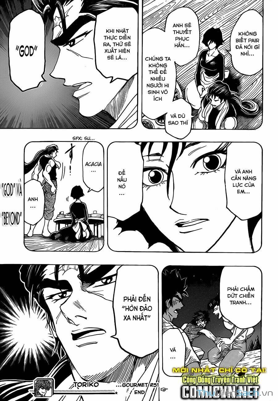 Truyện Tranh Thợ Săn Ẩm Thực - Toriko trang 5