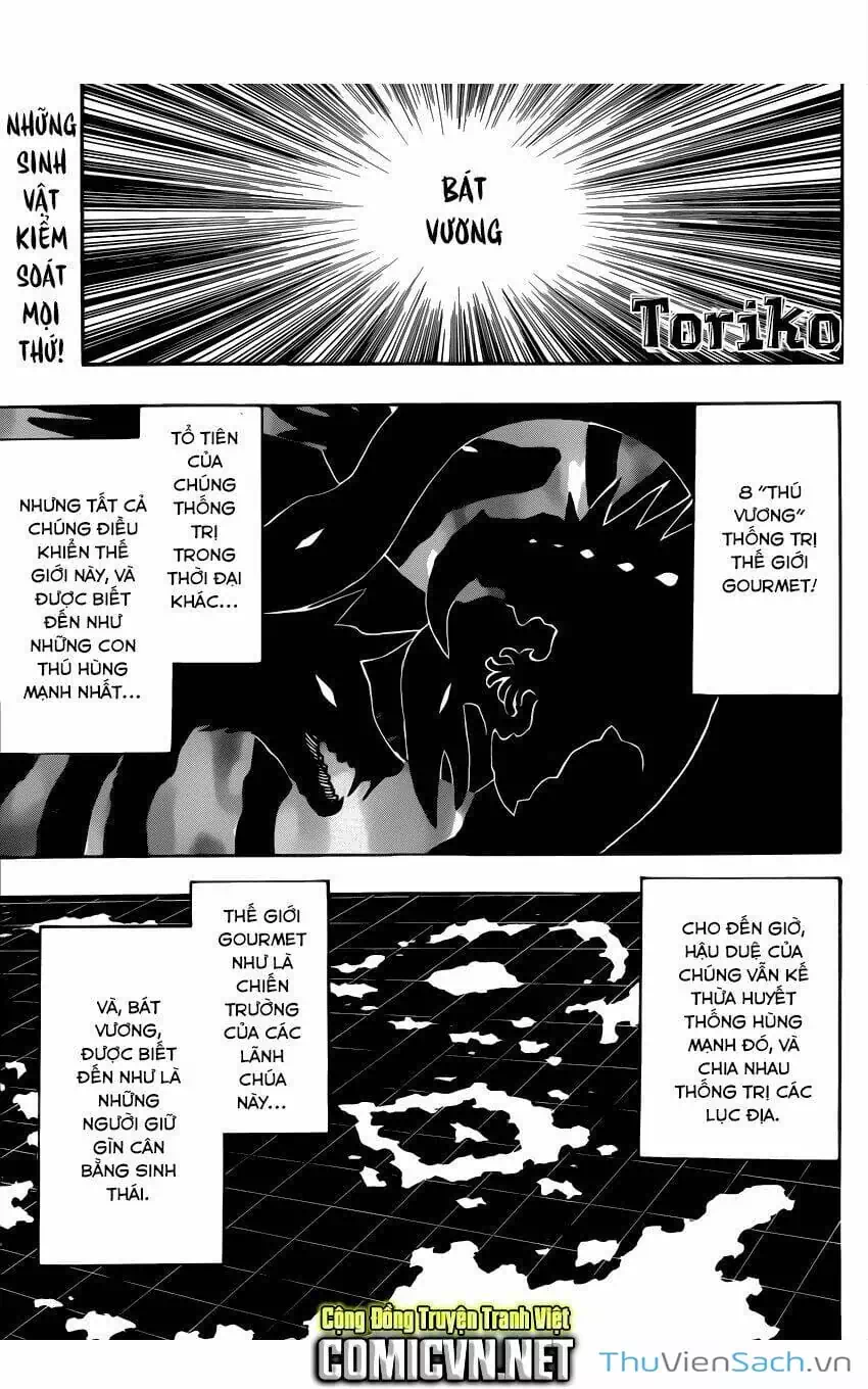 Truyện Tranh Thợ Săn Ẩm Thực - Toriko trang 5