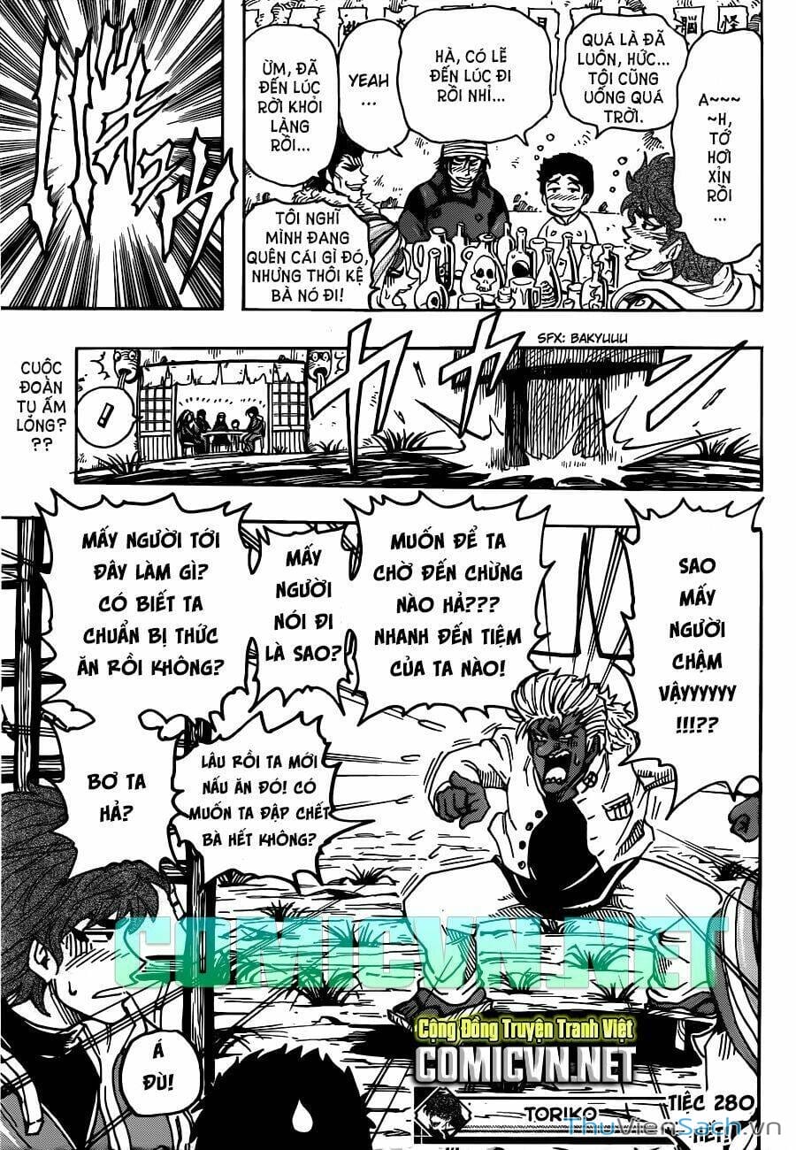 Truyện Tranh Thợ Săn Ẩm Thực - Toriko trang 5