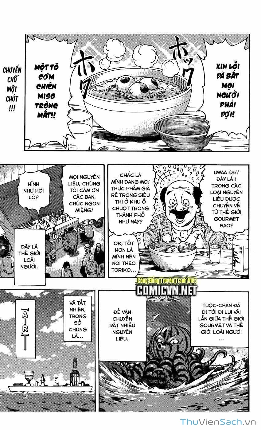 Truyện Tranh Thợ Săn Ẩm Thực - Toriko trang 5