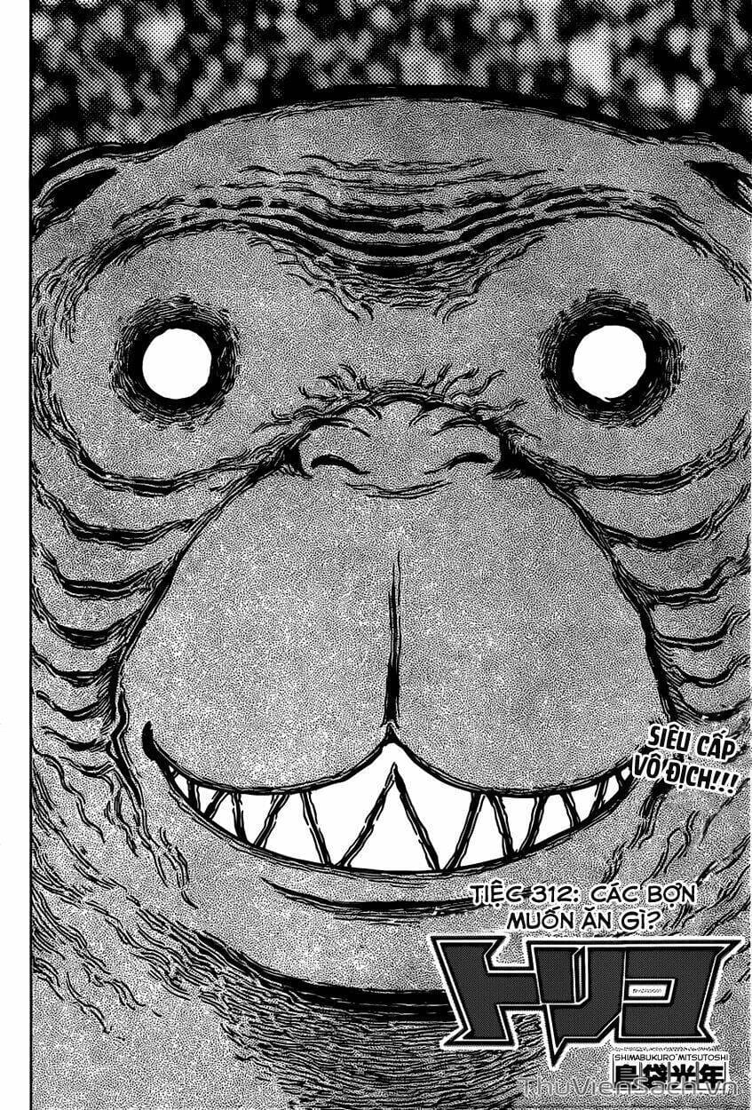 Truyện Tranh Thợ Săn Ẩm Thực - Toriko trang 5