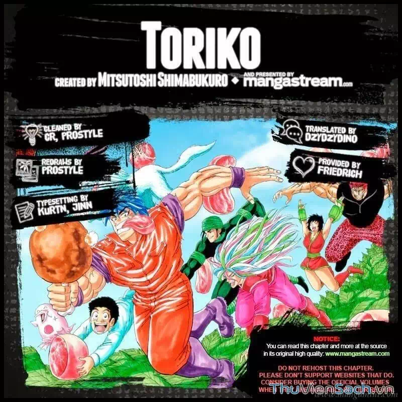 Truyện Tranh Thợ Săn Ẩm Thực - Toriko trang 5