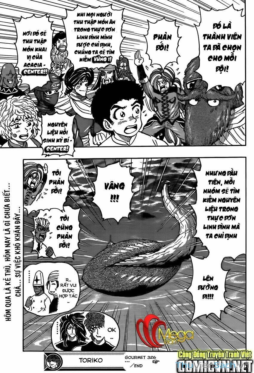 Truyện Tranh Thợ Săn Ẩm Thực - Toriko trang 5