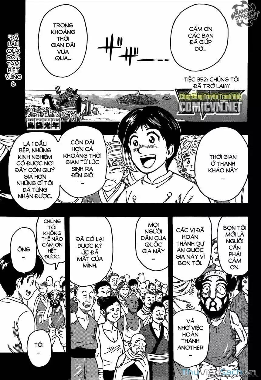 Truyện Tranh Thợ Săn Ẩm Thực - Toriko trang 5