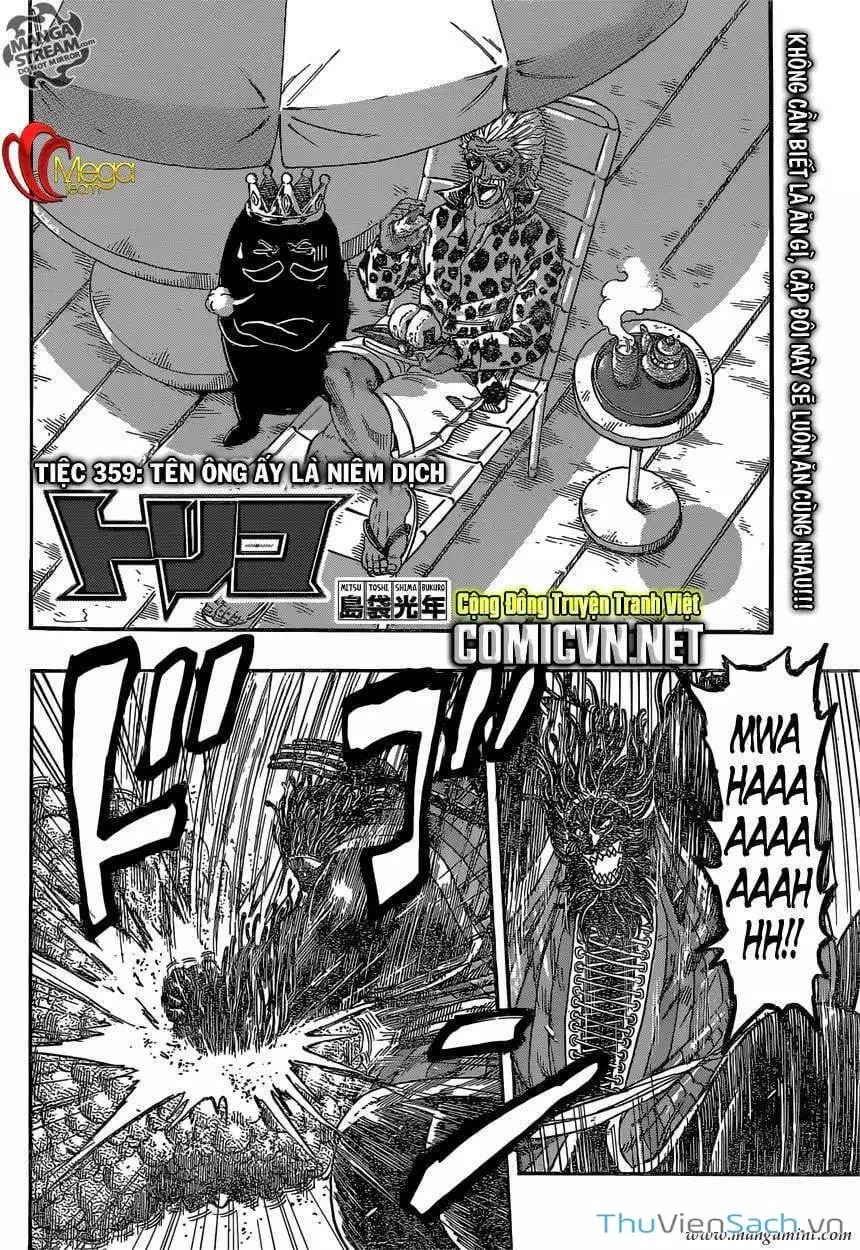 Truyện Tranh Thợ Săn Ẩm Thực - Toriko trang 5