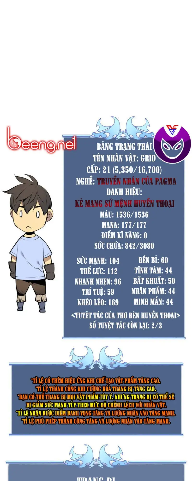 Truyện Tranh Thợ Rèn Huyền Thoại - Overgeared trang 7