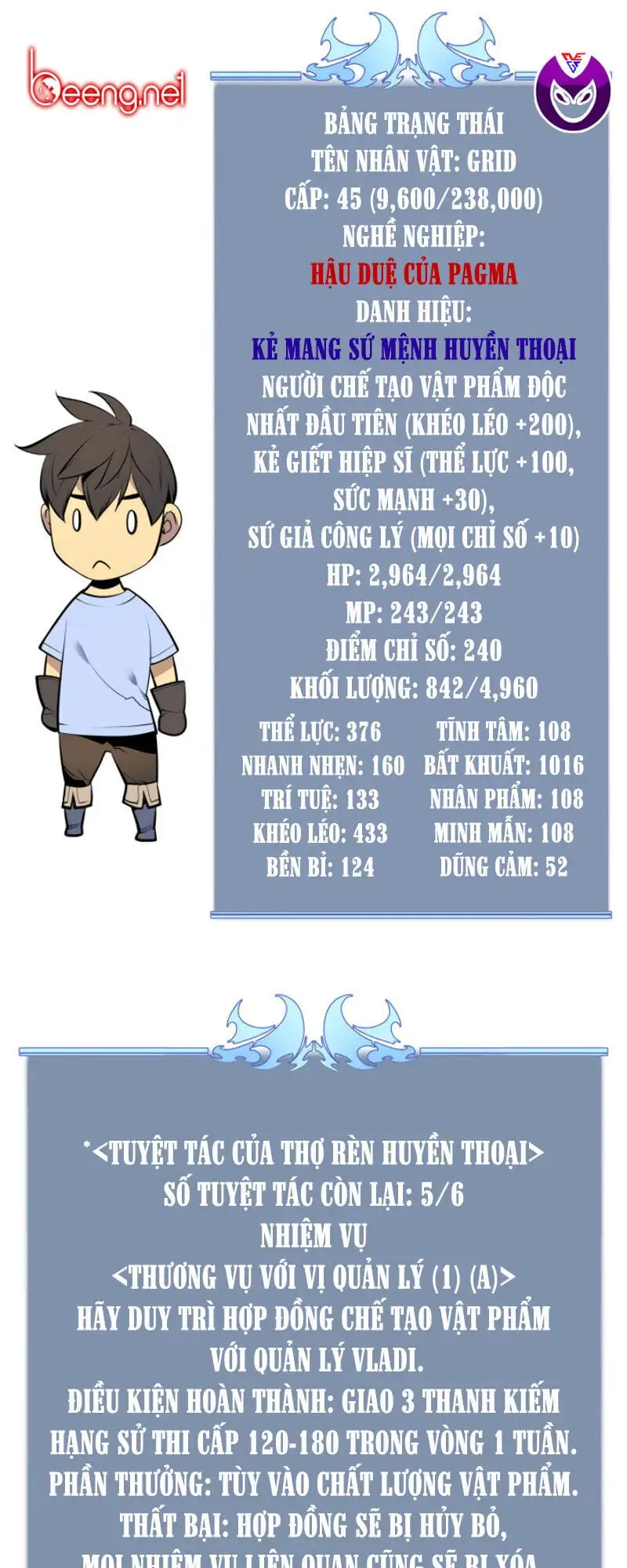 Truyện Tranh Thợ Rèn Huyền Thoại - Overgeared trang 7