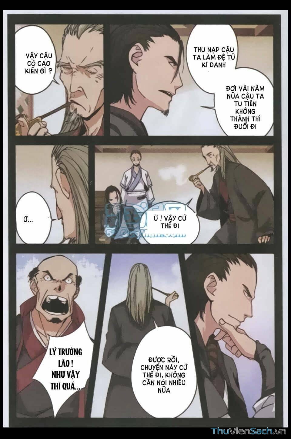 Truyện Tranh Tiên Nghịch - Manhwa trang 6