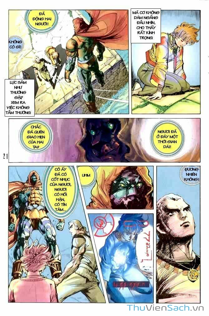 Truyện Tranh Tiểu Ma Thần trang 5