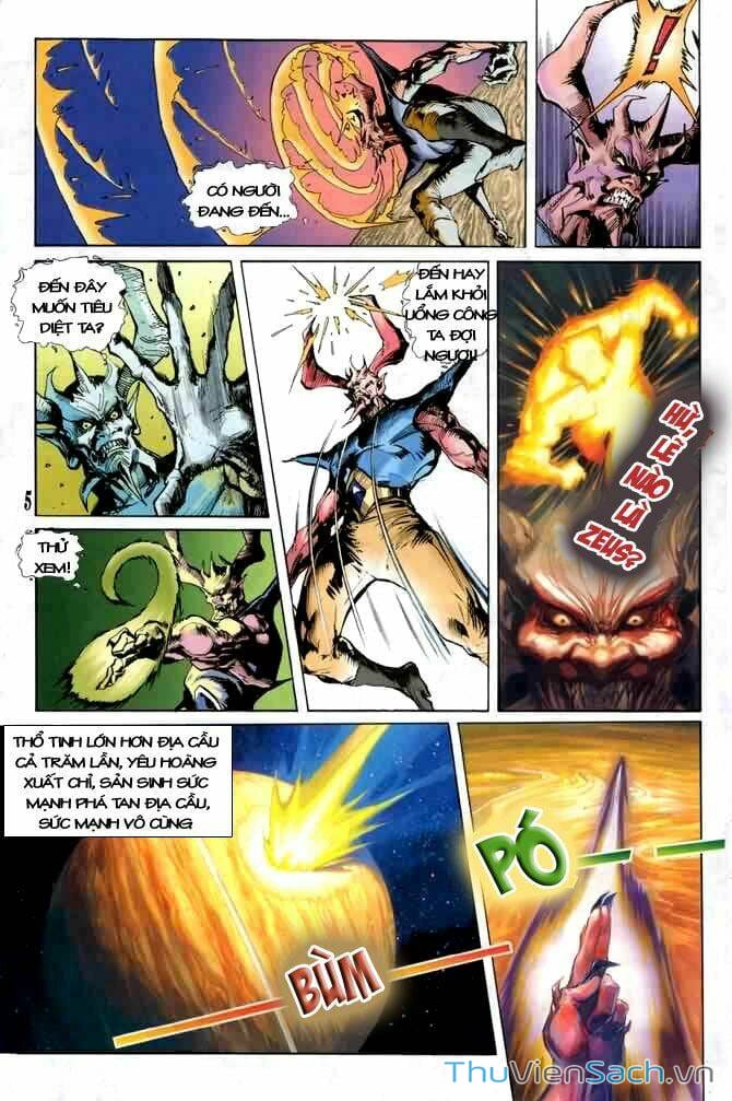 Truyện Tranh Tiểu Ma Thần trang 5