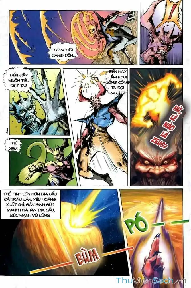 Truyện Tranh Tiểu Ma Thần trang 5