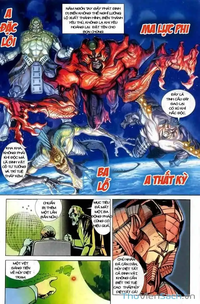 Truyện Tranh Tiểu Ma Thần trang 5