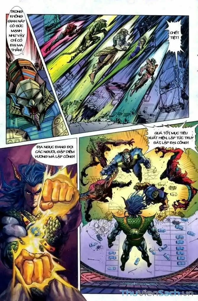 Truyện Tranh Tiểu Ma Thần trang 5